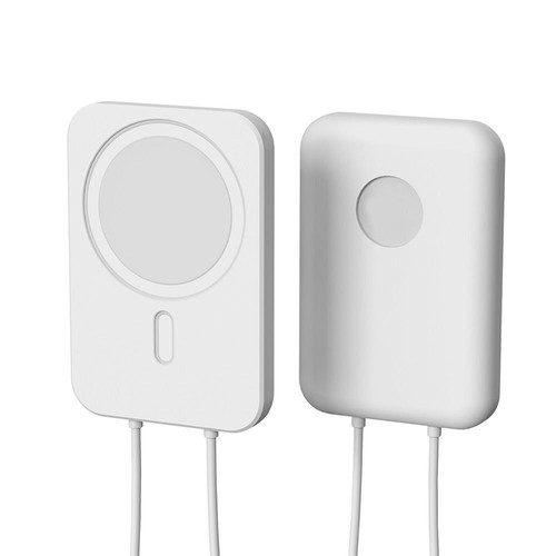 Lightweight Protective Case Portable Power Bank Holder for Apple Magsafe - Photo 10 sur 17