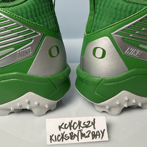 Nike Force Savage Pro 3 Shark Football Cleats Green Size 14 Oregon Ducks FJ5749 - Picture 7 of 10