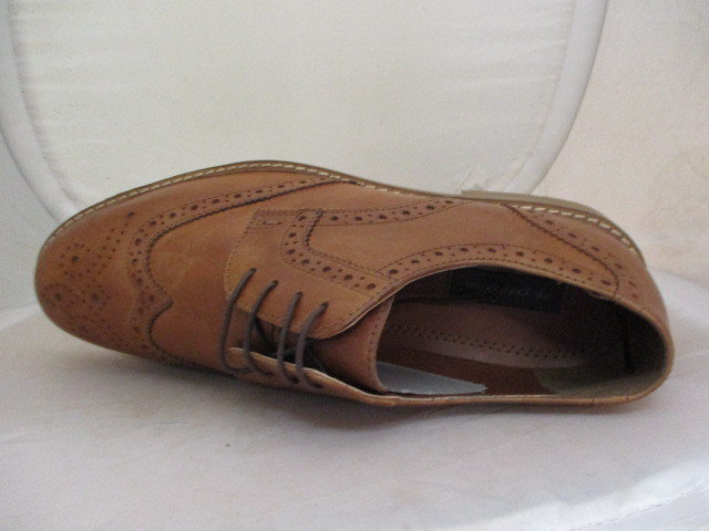 RJR. John Rocha il coriandolo 2 in pelle brougues Uomo Scarpe ref F 239 *