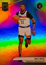 Naz Reid 2023-24 Donruss Elite Basketball Holo Refractor Base Card #146