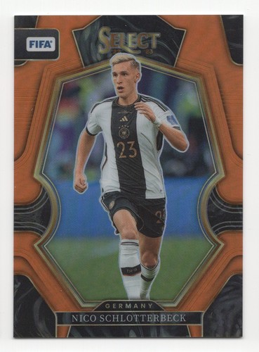 2022-23 Select FIFA NICO SCHLOTTERBECK #142 Mezzanine Orange Prizm /60-Germany - Picture 1 of 2