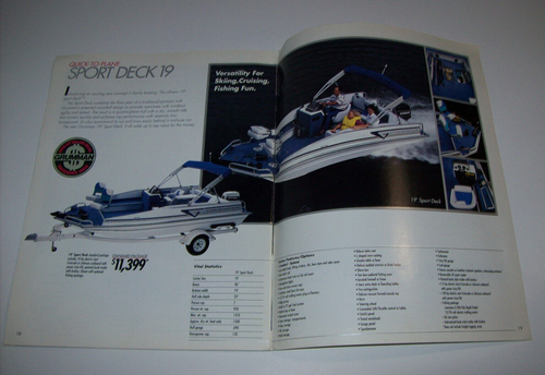 Vintage 1993 Grumman Boats Sales Brochure Catalog, Boat Show, x - Bild 7 von 8