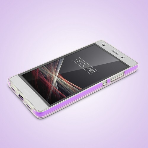Huawei P8 Lite 360 GRAD RUNDUM SCHUTZ Metalloptik TPU Slim Hülle Cover - Bild 10 von 19