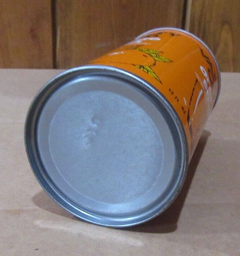 Clean Variety Club Orange 12oz Steel Soda Can, Ft. Wayne, Indiana - Picture 6 of 6