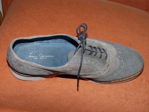 JOHN BAKER`S Damenschuhe Schnürschuhe "Camoscio Grey" Größe 41 - Bild 9 von 9