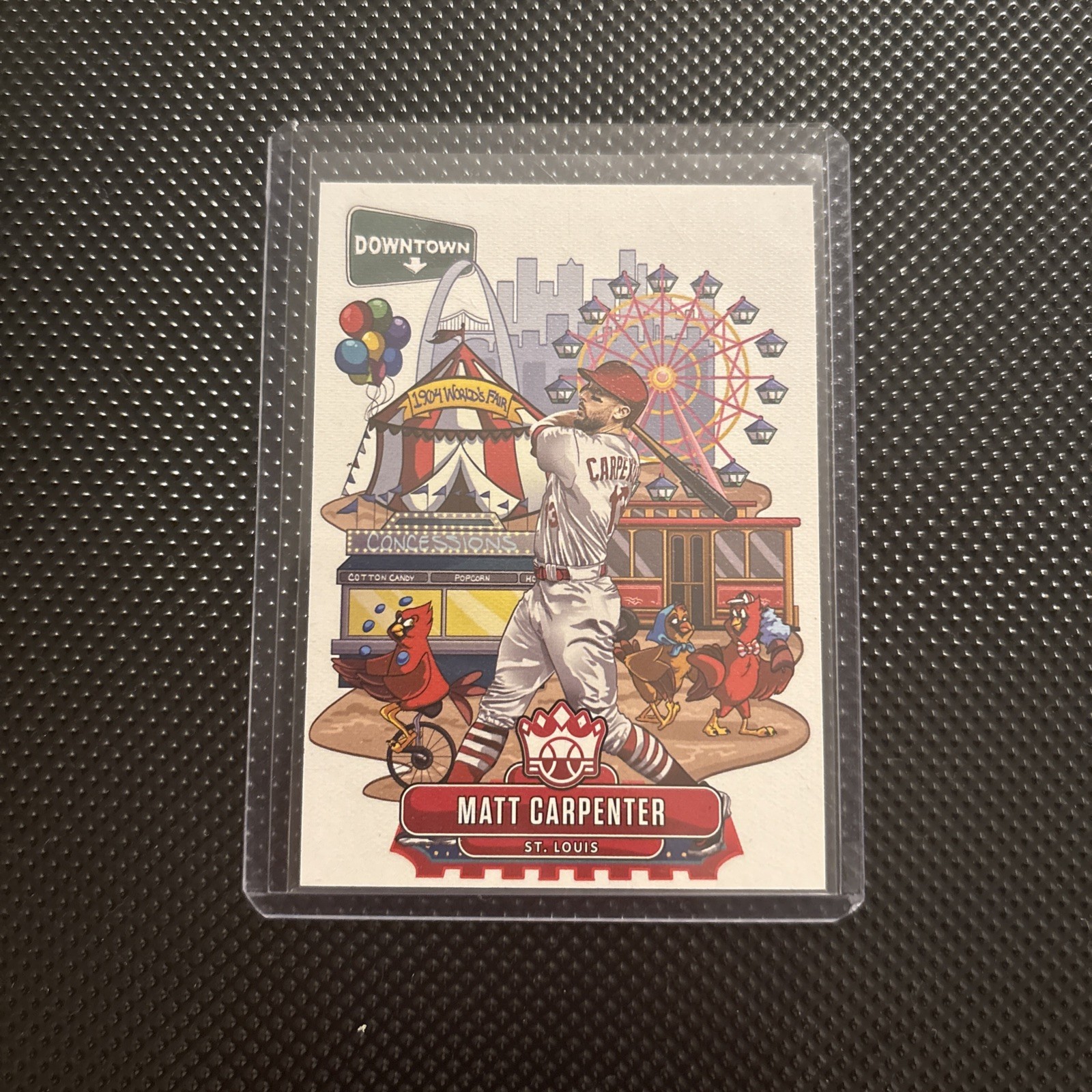 MATT CARPENTER 2019 PANINI DIAMOND KINGS #D6 DOWNTOWN SP CARDINALS