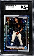 2024 Bowman Chrome Jung-Hoo Lee RC Mega Box REF SGC 9.5 MT+