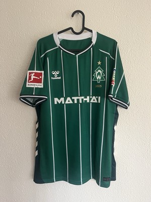 Werder Bremen Trikot Shirt Njinmah Spielertrikot Tanne 2025 L
