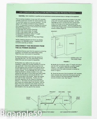 Drake R8 R8A R8B Radio Receiver Optional VHF Converter ***LATER IMPROVED VERSION - Picture 6 of 6