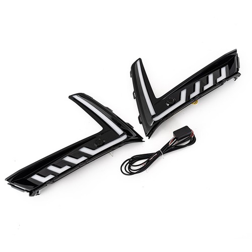 2X DRL Daytime Running Light Fog Lamp w/ Sensor Hole For Honda CR-V CRV 2023-25 - Picture 15 of 19