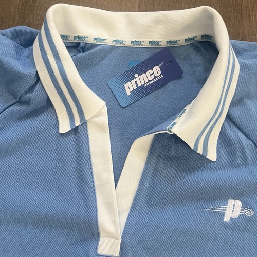 Prince Women XXL Polo Shirt Light Blue Z3250 Pickleball Tennis Performance NWT - Picture 3 of 8