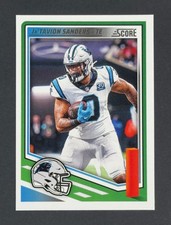 2025 Panini Score Football NFL Base Cards #23 Ja'Tavion Sanders Panthers
