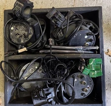 CHAUVET CH-211 Starburst System Controller And 3 Lights, Case Etc.