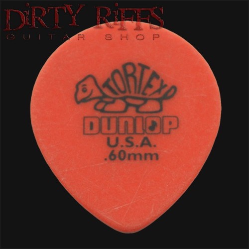 24 x Dunlop Tortex Teardrop Guitar Picks / Plectrums - Your Choice Of Size - Picture 3 of 7