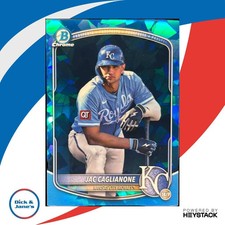 2025 Bowman Chrome Sapphire Jac Caglianone Prospects Image Variation #BCP-154