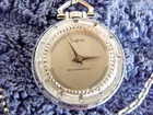 Sheffield Watch Vintage Pendant Necklace Women's Automatic Chain Included