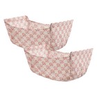 Laundry Cart Floral Liners, Set of 2