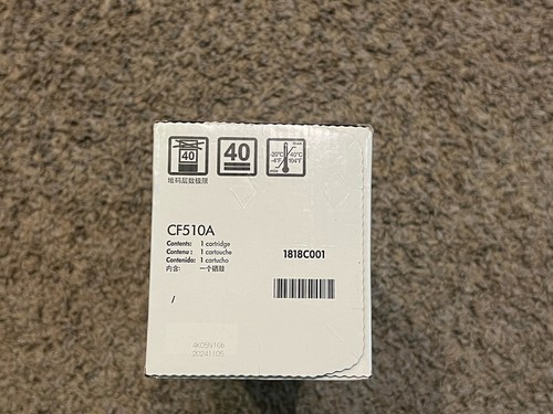 HP LASERJET 204A BLACK CF510A PRINT CARTRIDGE (36C) - Afbeelding 7 van 8