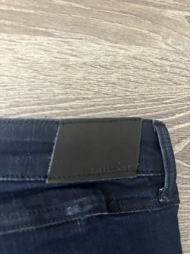 Twillory Jeans Men 38x32 Black Tailored Fit Technical Denim Straight Performance - Picture 6 of 10