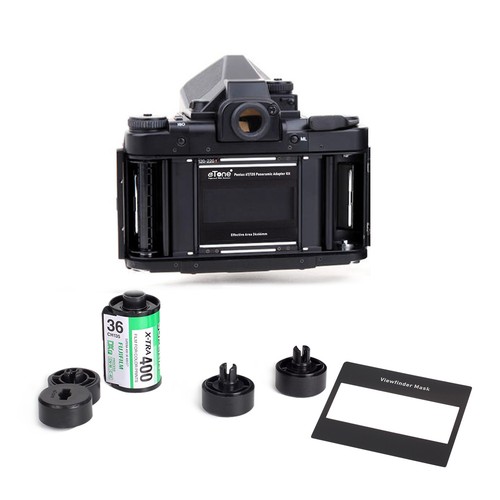 eTone Conversion Kit For Pentax 6x7 120 to 135 Panorama+Film Crank+Changing Bag - Picture 5 of 21