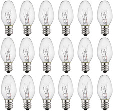 18-Pack Wax Warmer Bulbs 15 Watt Wax Melt Warmer Light Bulbs for Scentsy Plug