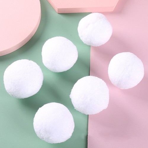 50 Stück Schneeball werfen Spielzeug Kind gefälschte Bälle Party Landschaft Requisiten - Bild 7 von 12