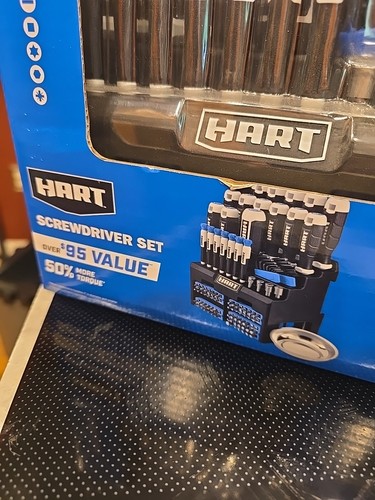 Juego de destornilladores HART 110 piezas, estado nuevo - Imagen 3 de 7