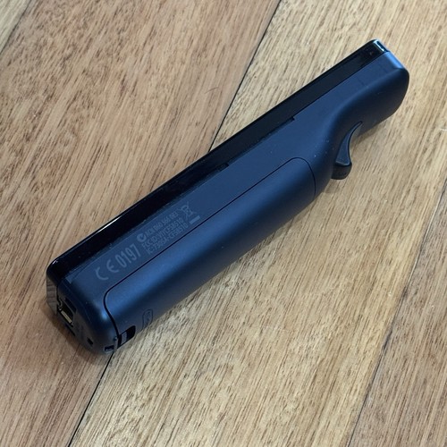 Genuine Nintendo Wii Motion Plus Controller Black With Silicone Grip Sleeve - Picture 3 of 5