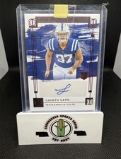 LAIATU LATU 2024 IMPECCABLE ROOKIE AUTOGRAPHS RED /75