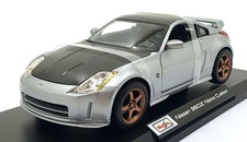 Maisto 1/18 Scale Diecast 46629 - Nissan 350Z Nismo Custom - Silver