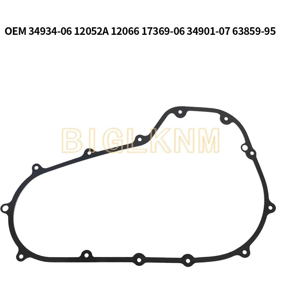 Clutch Friction Steel Plate & Primary Gasket Kit For Harley Road Glide Road King - Imagem 2 de 4