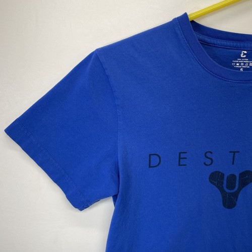 Destiny Shirt Youth Small Blue Video Game Graphic Tee 100% Cotton Bungie Gamer - Picture 3 of 16
