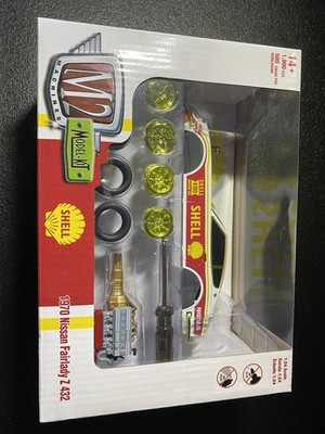 M2 machines Model-Kit Series 1970 Nissan Fairlady Z 432 Shell CHASE RARE 1/24 