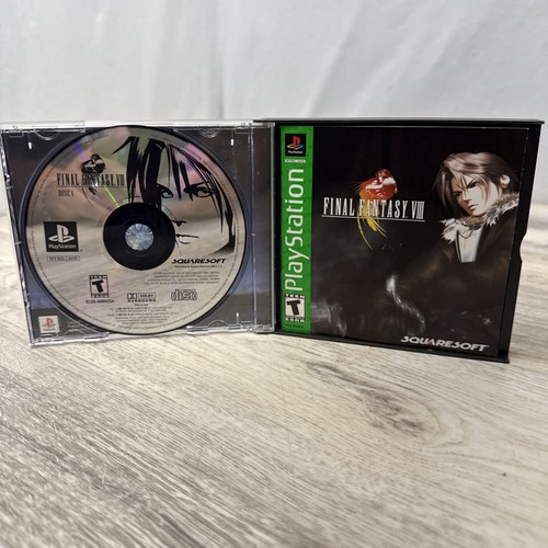 Final Fantasy VIII PS1 PlayStation 1 Complete CIB Greatest Hits Tested And Works - Picture 3 of 7