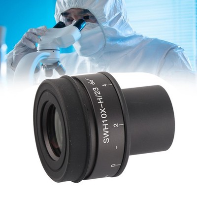 SWHN10X H 23 Large Field Eyepiece High Transparency 10X Microscope Eyepiece SEG