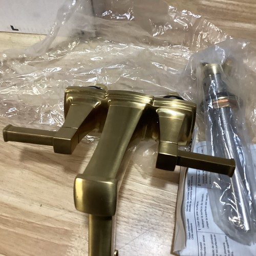 Kohler 27398-4K-2MB Riff Centerset Rubinetto Lavabo Bagno, Ottone Moderno*LEGGI* - Foto 7 di 8