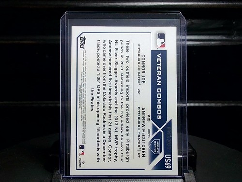 Aggiornamento Topps 2023 Veteran Combos Gold #/2023 Andrew McCutchen Connor Joe #US69 - Foto 2 di 2