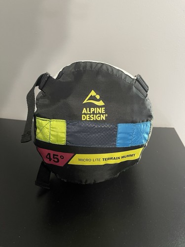 Alpine Design 45 Degree Mummy Sleeping Bag - Picture 2 of 3