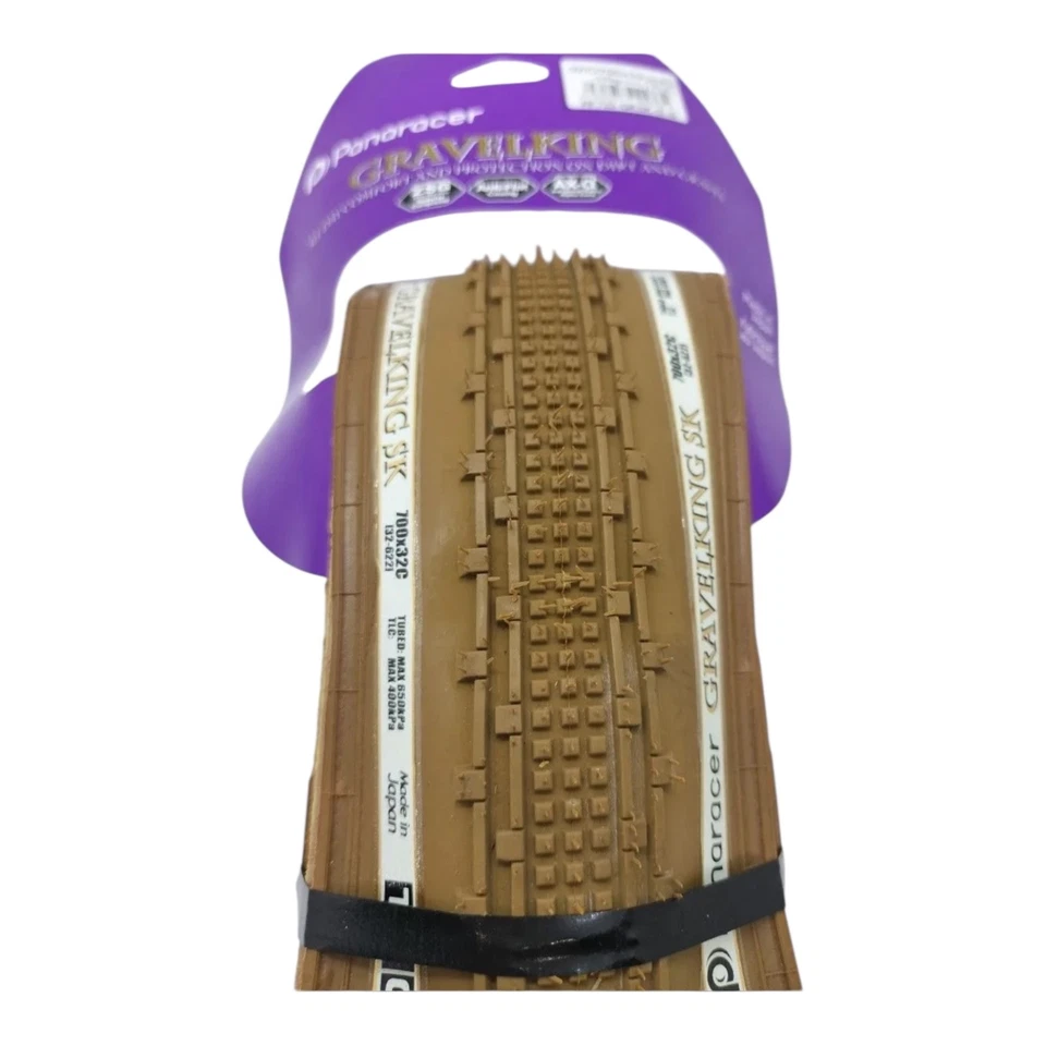 Juego de 2 piezas Panaracer GravelKing SK 700x32C color limitado jengibre/marrón sin usar Foto 4 de 4