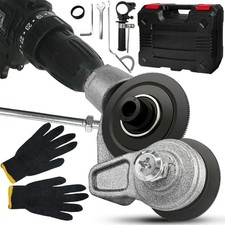 Upgraded Metal Sheet Cutter,Electric Drill Plate Cutter,Metal Nibbler Black 