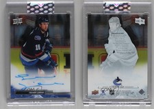 2022-23 Upper Deck Clear Cut Legends Trevor Linden #CC-TL Auto