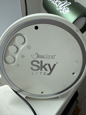 BlissLights Sky Lite Galaxy Projector LED Laser Star Nebula Light White