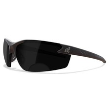 Edge Eyewear Zorge G2 Safety Glasses Smoke Lens Black Frame