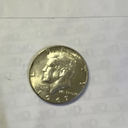 1967 Kennedy Half Dollar 50C Uncertified Ungraded US Coin Collectible
