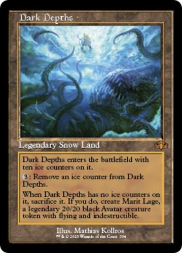 MTG English Dark Depths (Retro Frame) NM Normal Dominaria Remastered - Picture 1 of 1