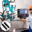 2pcsRevolving Handle Grip Threaded Stem Handles Threaded Lathe Handle Revolving