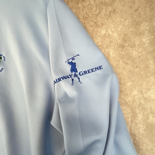 F G Tech Quarter Zip Performance Pullover Sweater Mens XXL Golf Wicking Stretch - Picture 3 of 9
