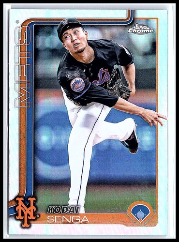 2025 Topps Chrome Kodai Senga Refractor #246 Mets