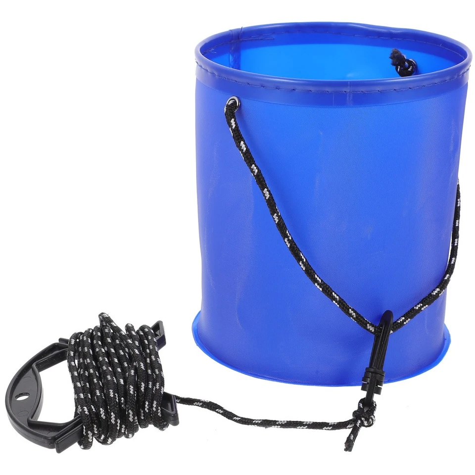 Faltbarer Wassertank Für Angelausflüge Anglerzubehör Wassereimer Angeln - Bild 3 von 4