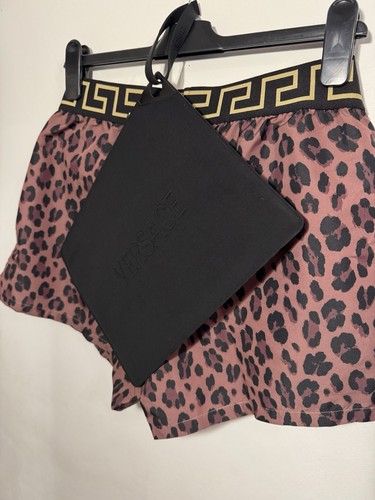 VERSACE UNDERWEAR Brown Leopard All Over Print Swim Shorts Size IT 5 (L) - Picture 23 of 24